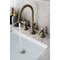 Kingston Brass KS2983BAL Widespread Bathroom Faucet with Brass Pop-Up, Antique Brass KS2983BAL - alternate 3